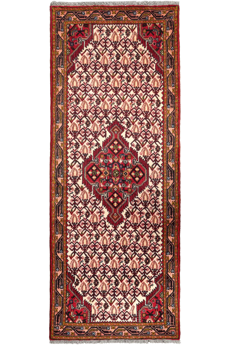 Assadabad · Handgeknüpft – Beige, 195x75 cm