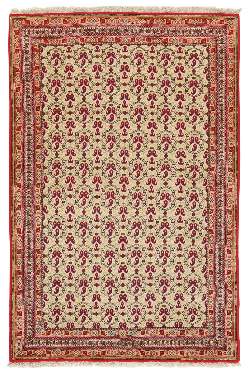 Ghoum · Handgeknüpft – Beige, 154x104 cm
