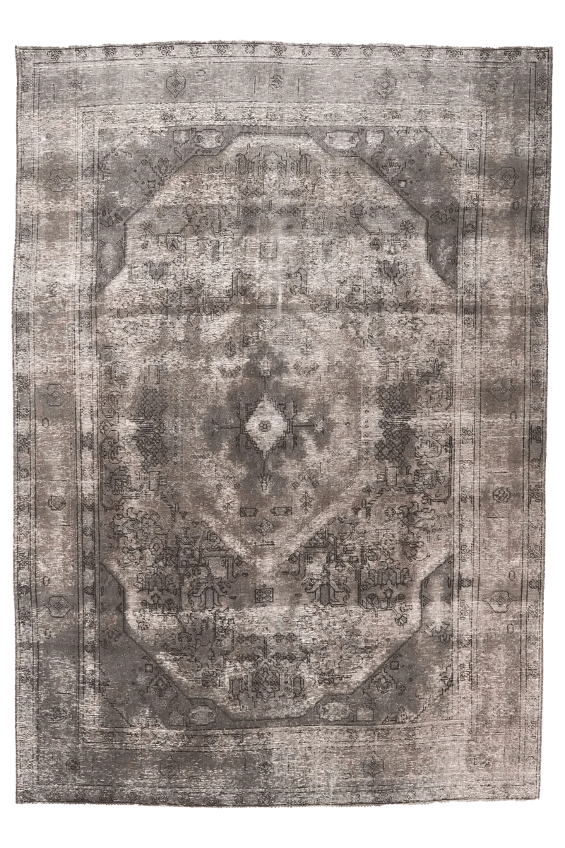 Vintage · Handgeknüpft – Grau, 295x207 cm