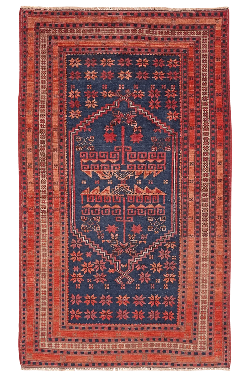 Yagdjibedir · Handgeknüpft – Blau, 181x107 cm