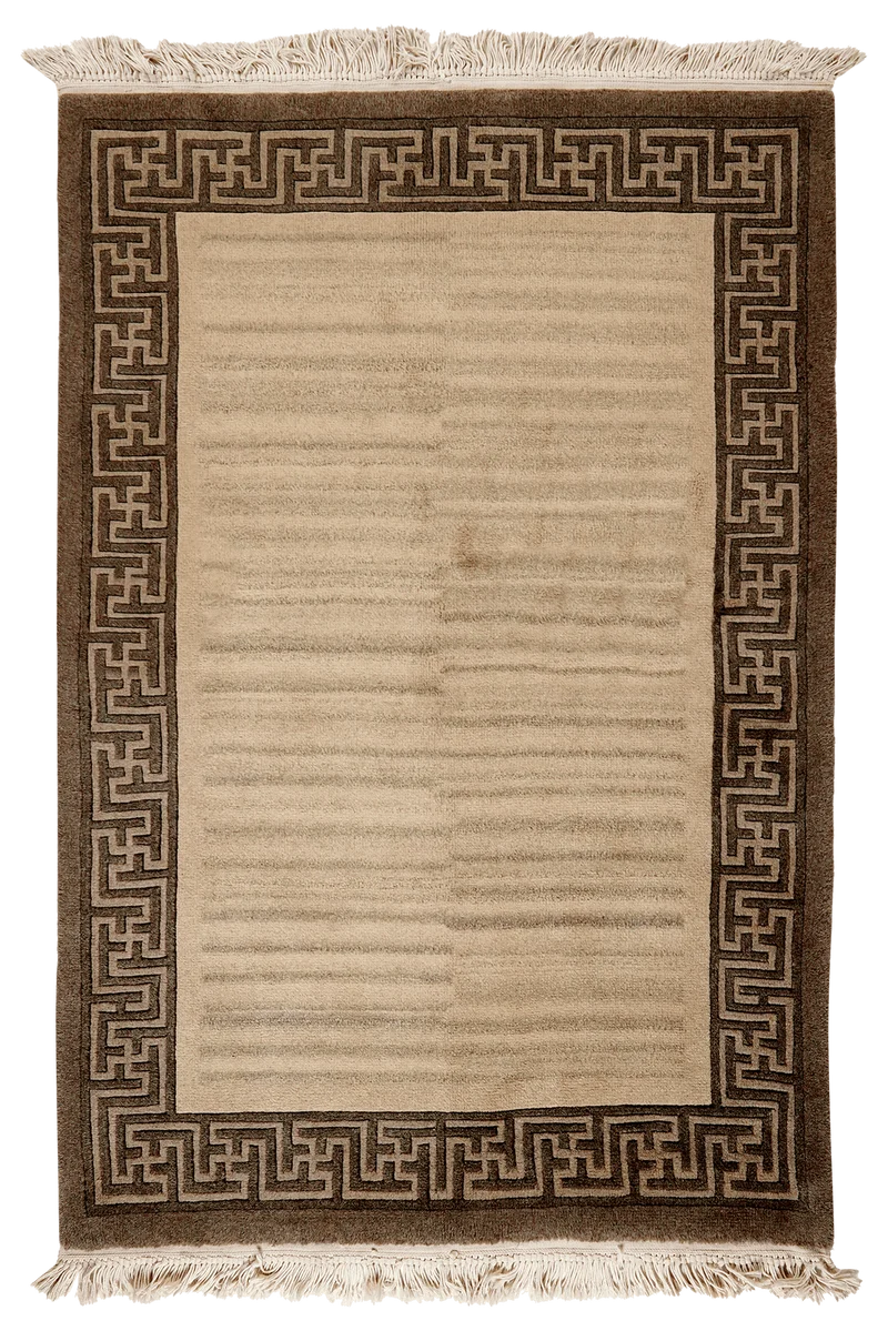 Tibetan · Handgeknüpft – Braun, 183x122 cm