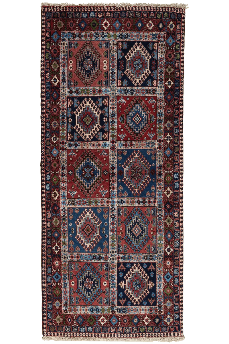 Yalameh · Handgeknüpft – Bunt, 187x80 cm