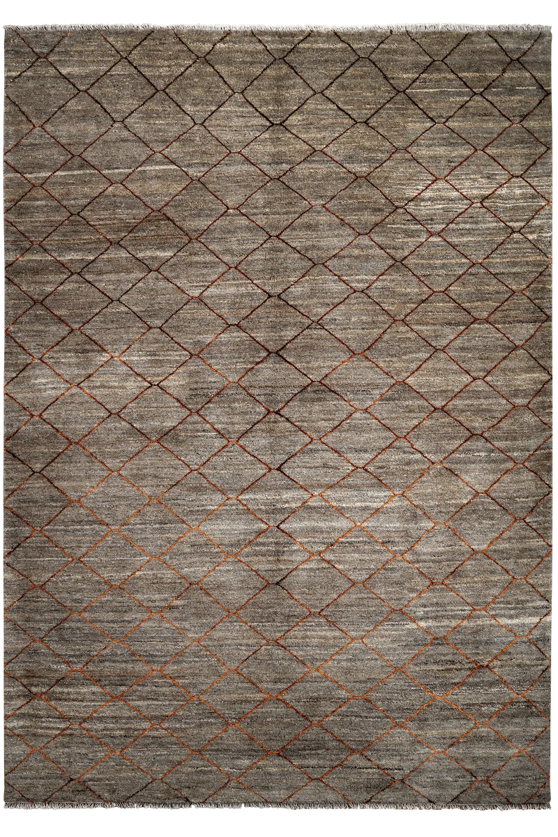 Gabbeh Basi · Handgeknüpft – Braun, 287x205 cm
