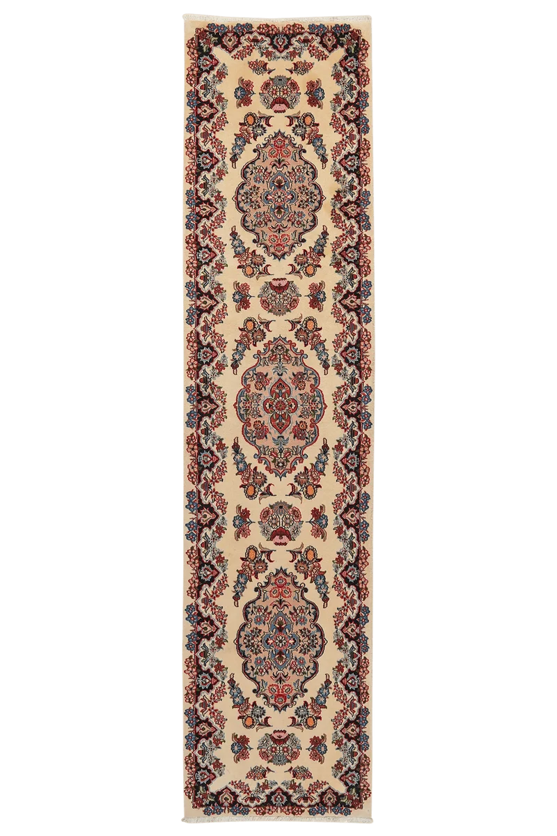 Sarough · Handgeknüpft – Beige, 297x70 cm