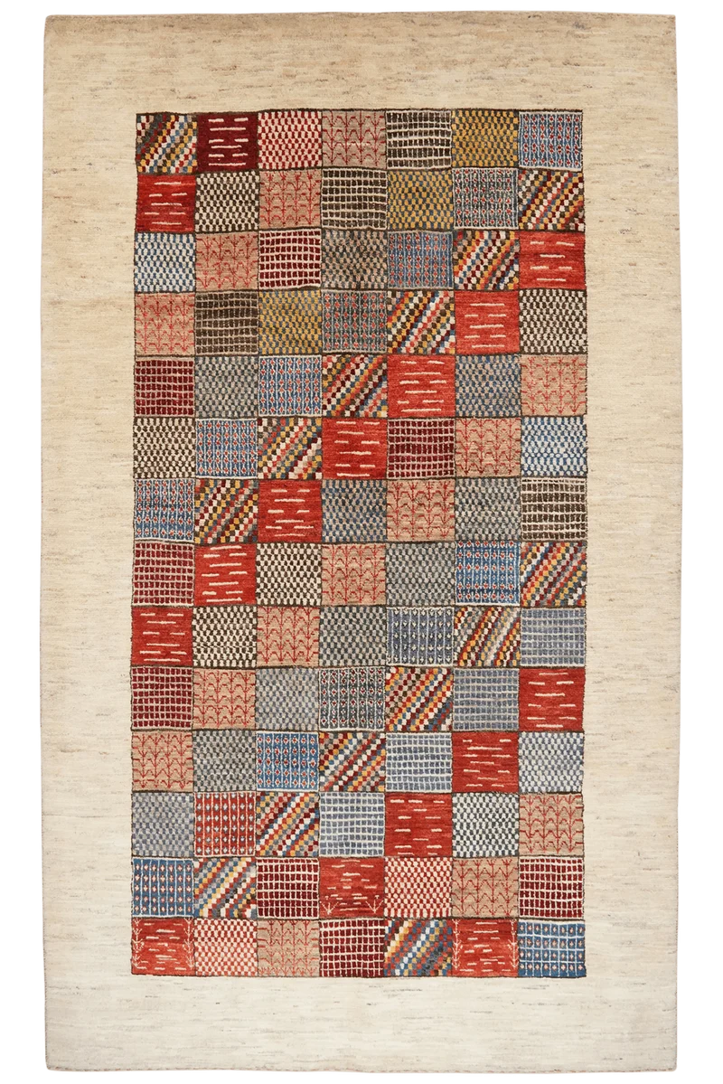 Rizbaf · Handgeknüpft – Bunt, 247x147 cm