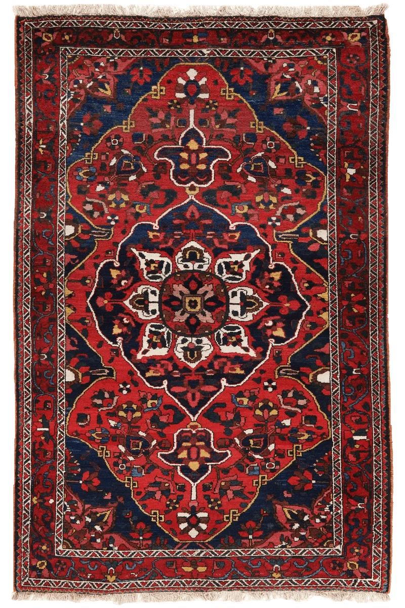 Bakhtiar · Handgeknüpft – Rot, 211x134 cm