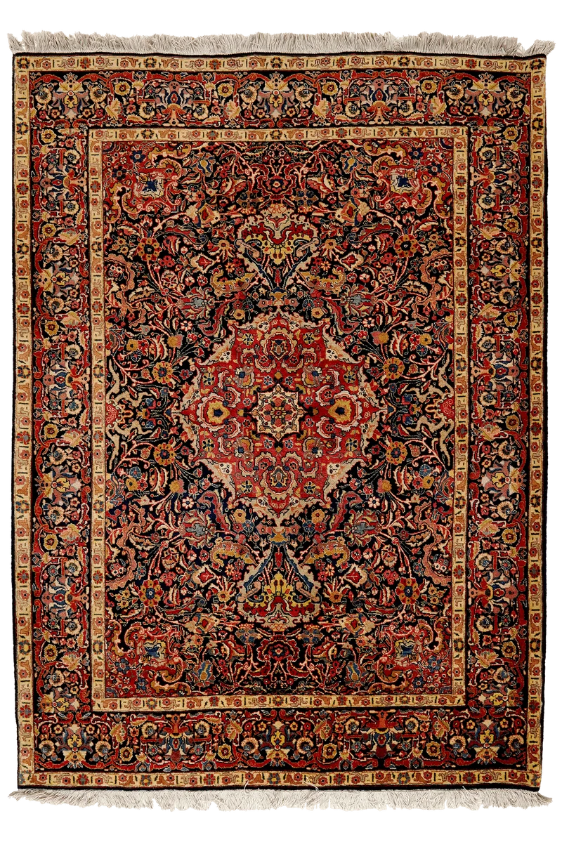 Khoy · Handgeknüpft – Blau, 198x144 cm