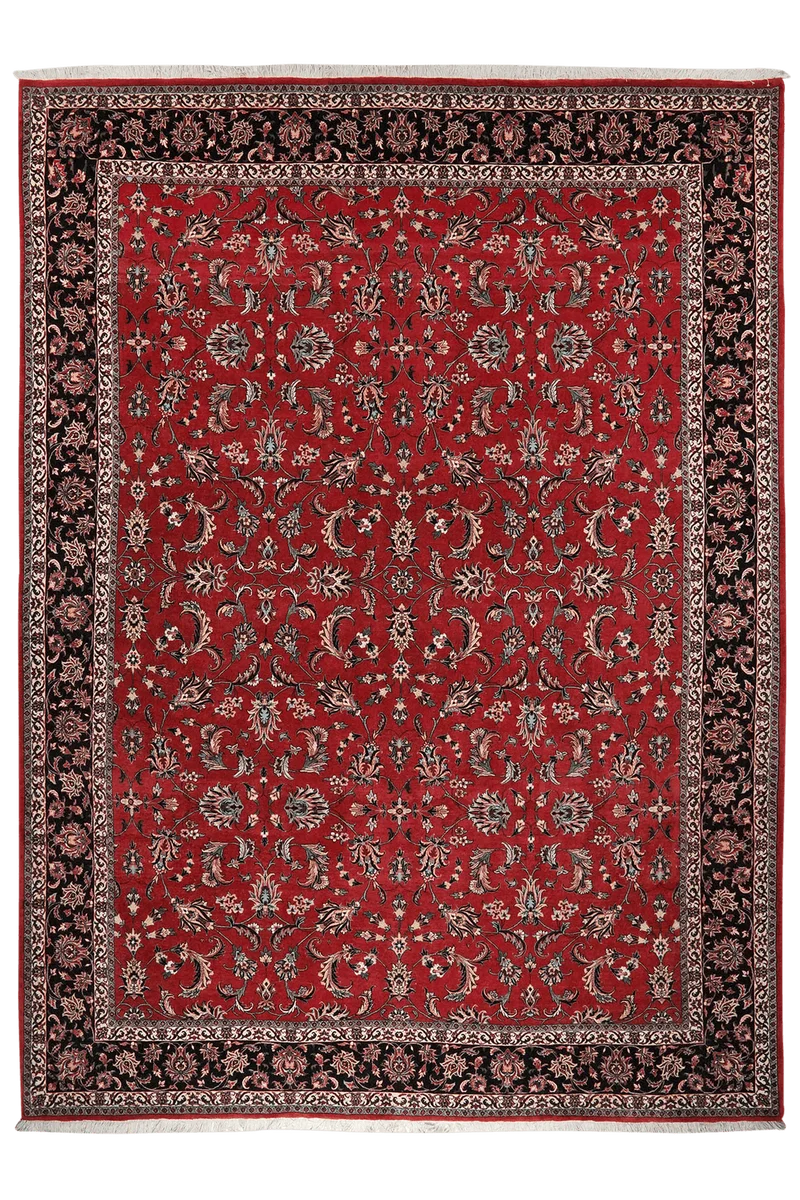 Bidjar · Handgeknüpft – Rot, 347x250 cm