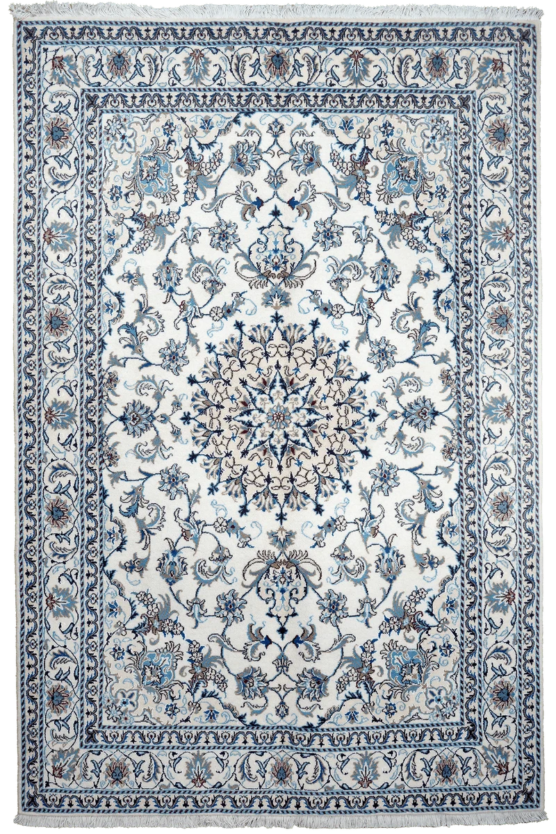 Nain 12La · Handgeknüpft – Beige, 240x157 cm