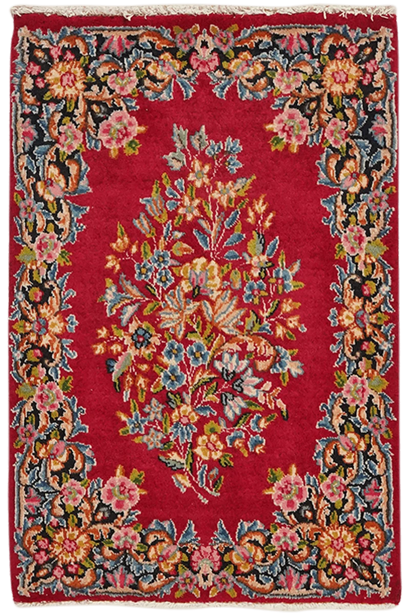 Yazd · Handgeknüpft – Rot, 81x53 cm