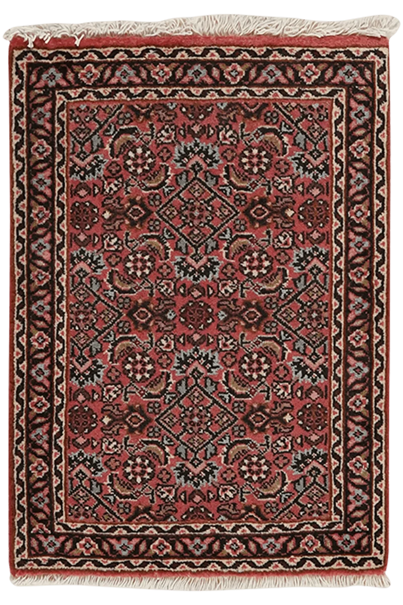 Bidjar Zandjan · Handgeknüpft – Rot, 61x44 cm
