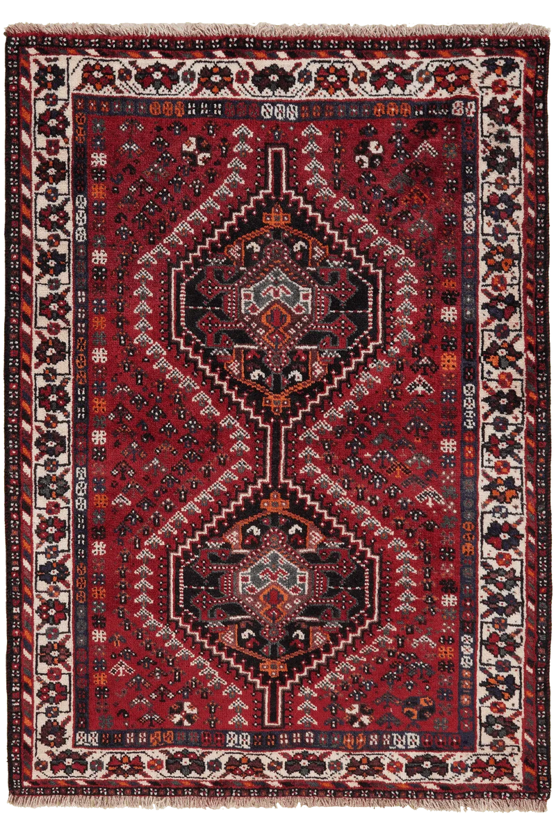 Gashgai · Handgeknüpft – Rot, 151x107 cm