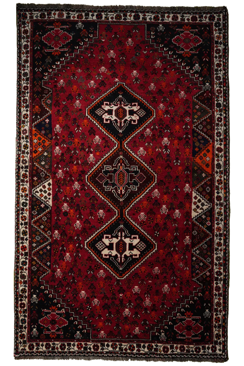 Gashgai · Handgeknüpft – Rot, 270x165 cm