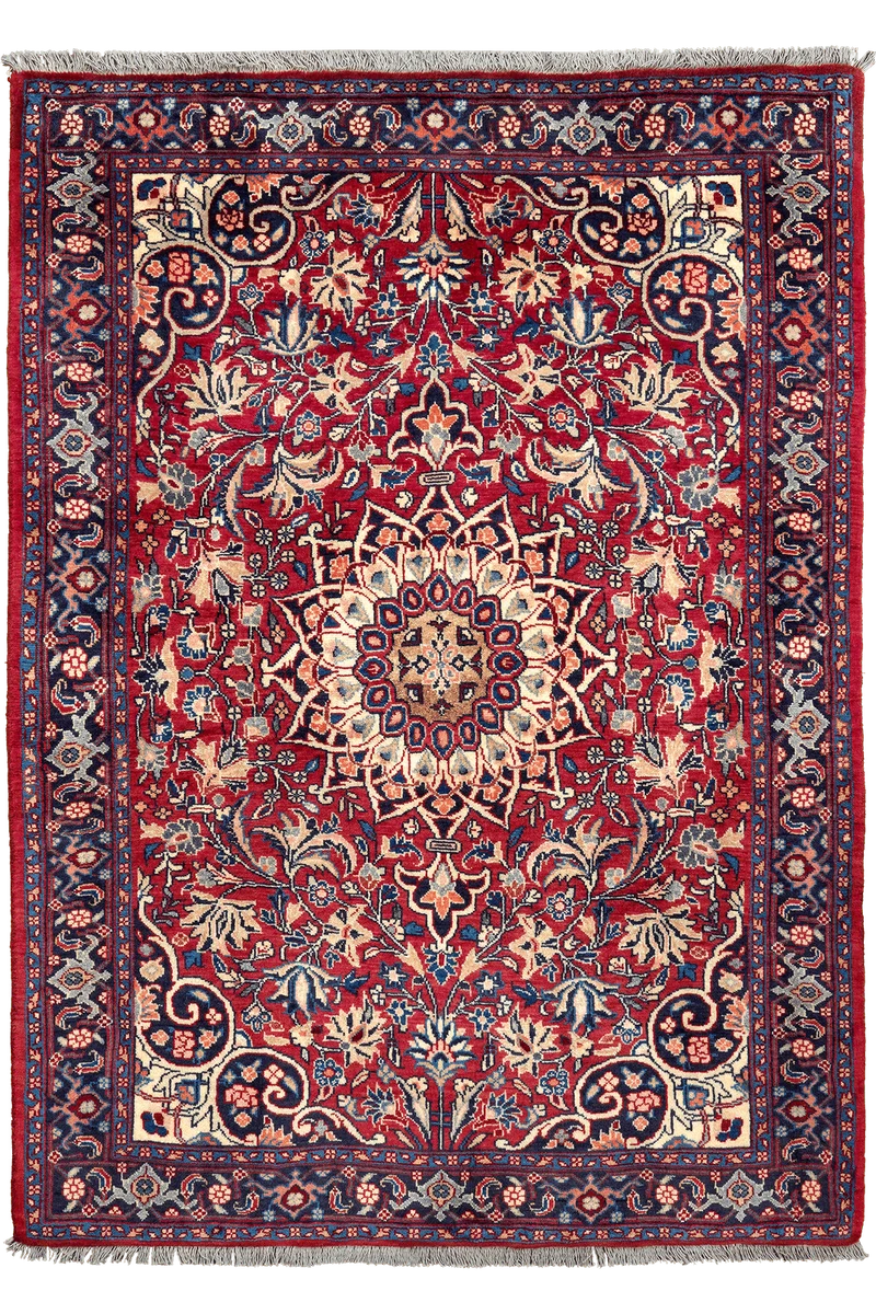 Bidjar Zandjan · Handgeknüpft – Rot, 142x103 cm