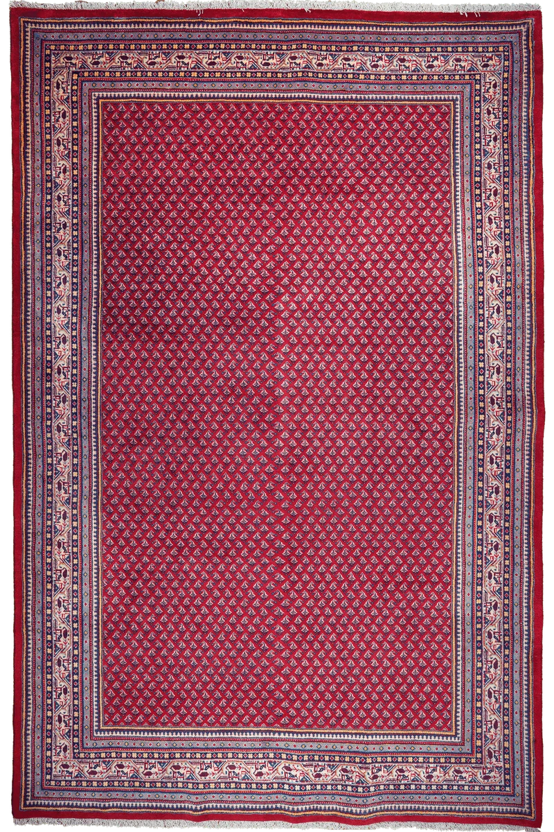 Sarough · Handgeknüpft – Rot, 318x207 cm