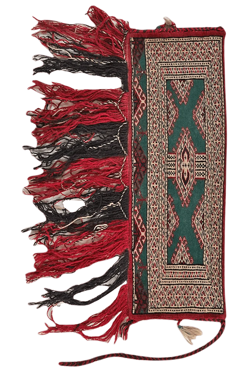 Tasche · Handgefertigt – Grün, 29x81 cm