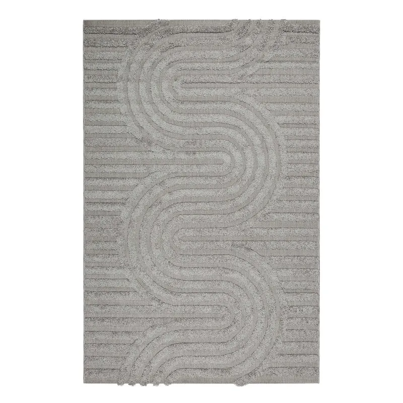 Esprit Teppich In- und Outdoor Grau "Miles"