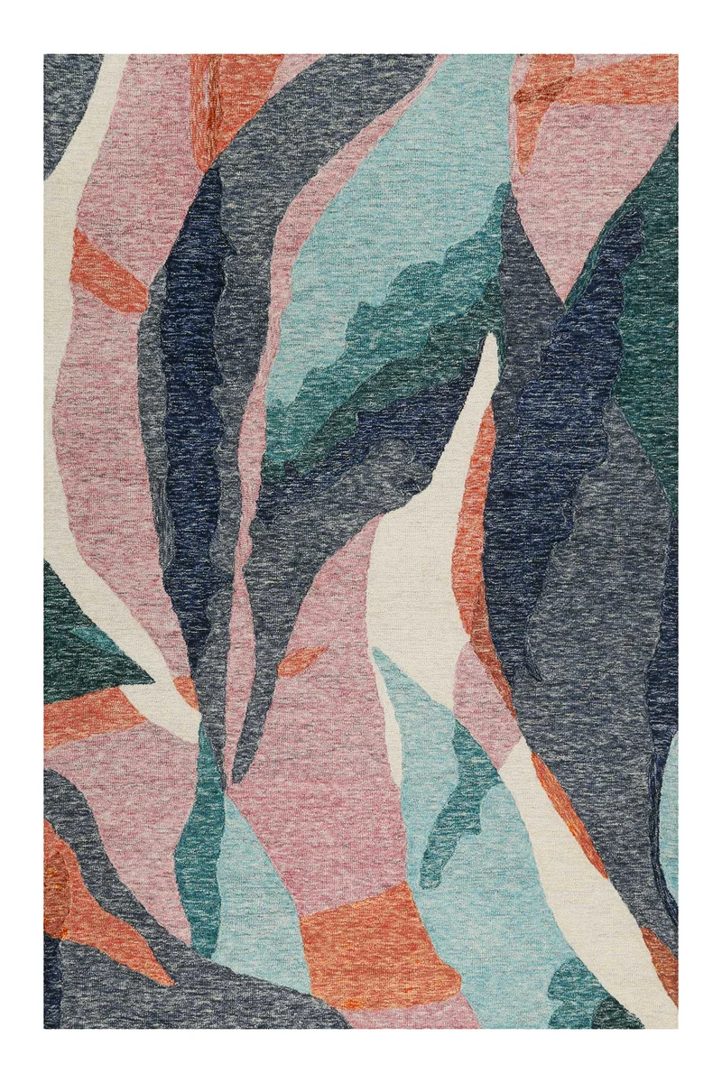 Esprit Kurzflor Teppich Bunt "Hills"