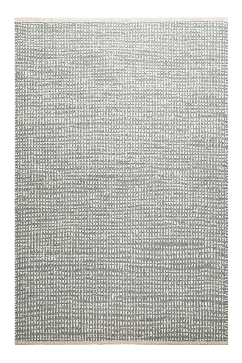 Kelim Teppich Mintgrün Beige aus Jute & Wolle "Toulouse" Green Looop