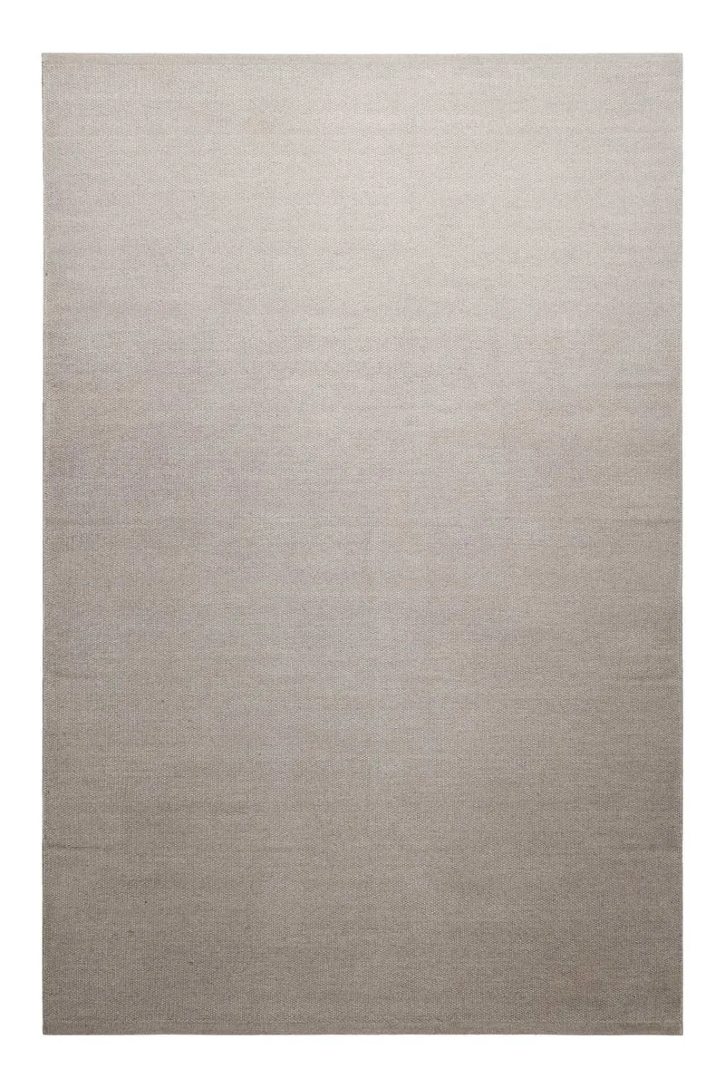 Kelim Teppich Grau Beige aus Wolle "Perpignan" Green Looop