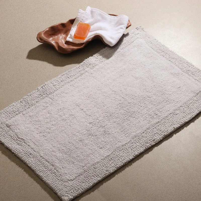 Kai Reversible Tufted Bathmat - Light Grey