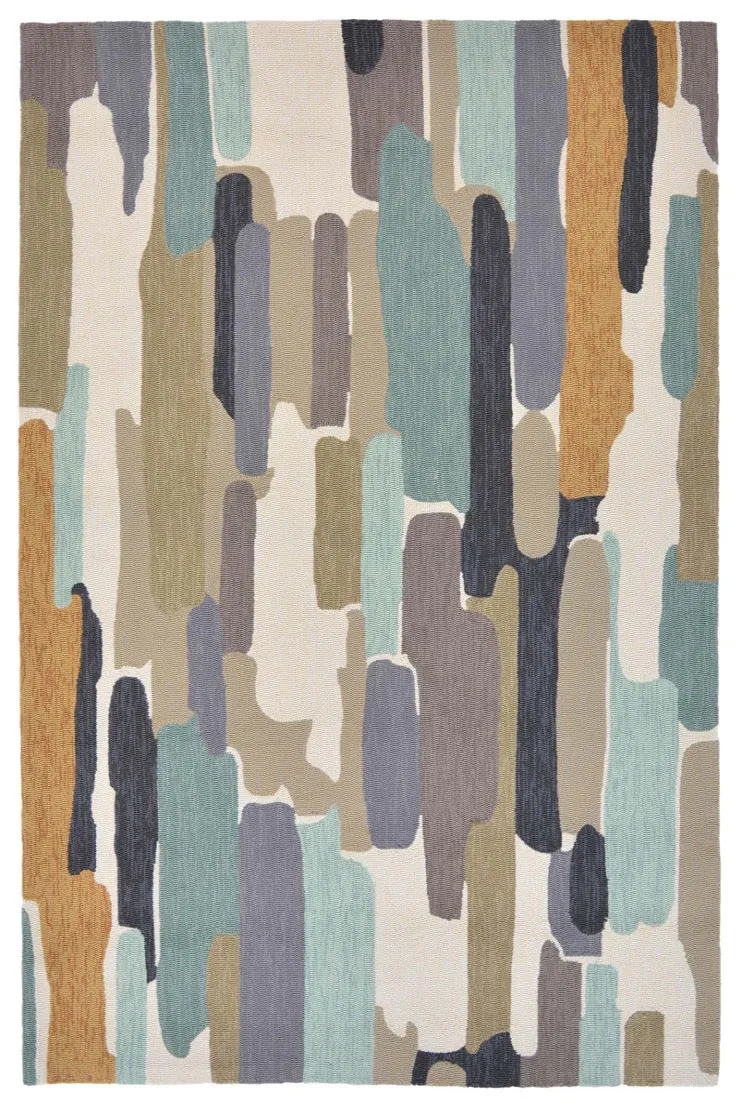 Outdoorteppich - Trattino Sea Glass