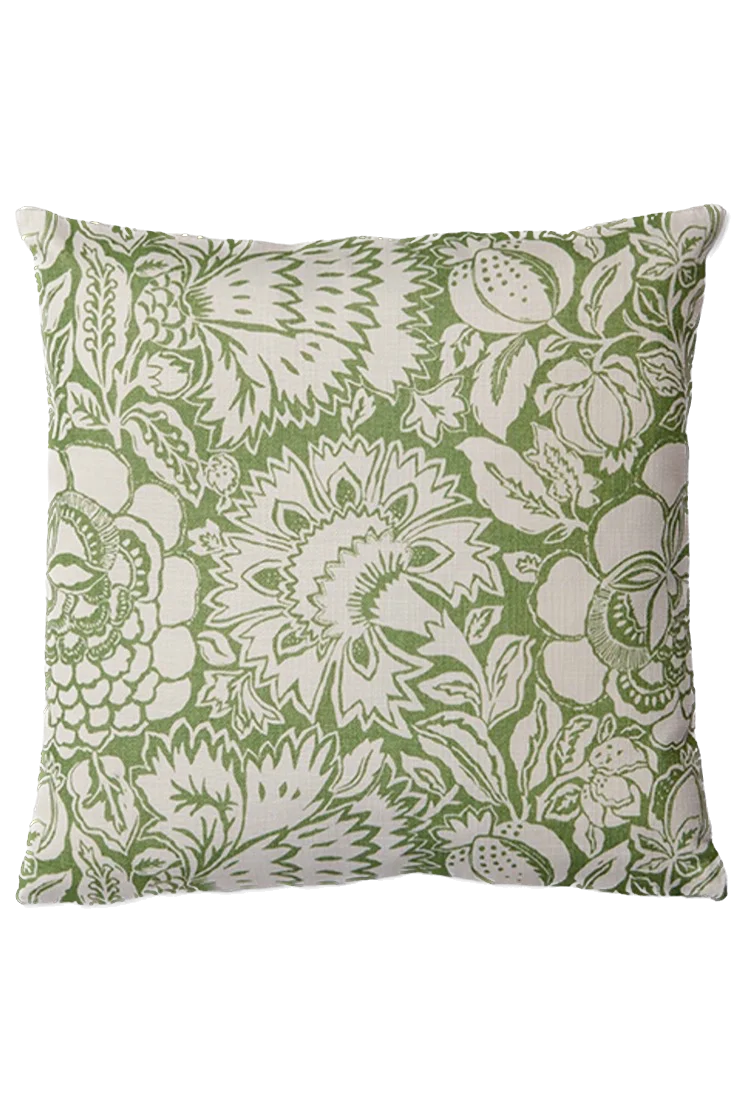 Outdoorkissen - Poppy Damask