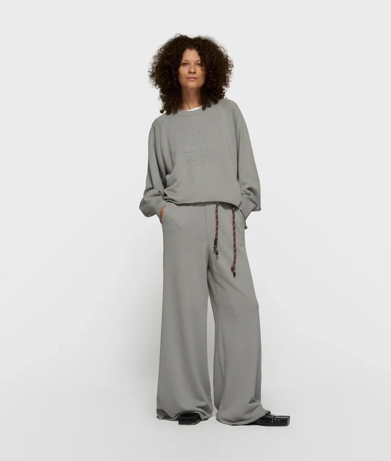 10DAYS AMSTERDAM Wide Jogger Light Graphit