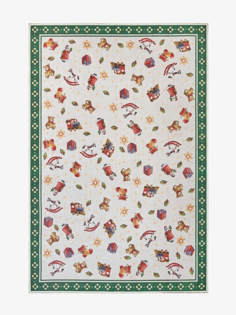 Villeroy & Boch Weihnachtsteppich Toy's Delight Nostalgic Grün
