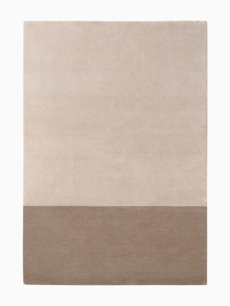 Villeroy & Boch Handgefertiger Wollteppich Hugo Creme Beige
