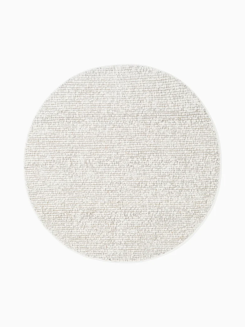 Villeroy & Boch Bouclé Teppich Wilma Creme Meliert Rund