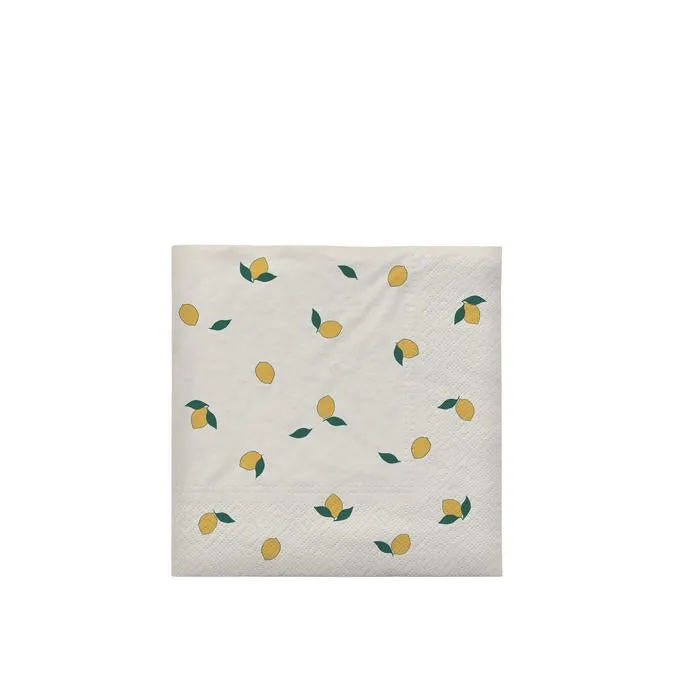 Servietten Lemon