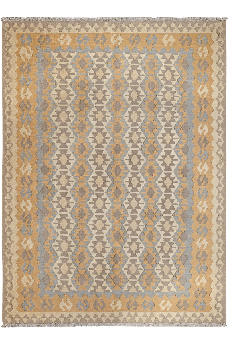Kelim Gashgai · Handgewebt – Bunt, 241x178 cm