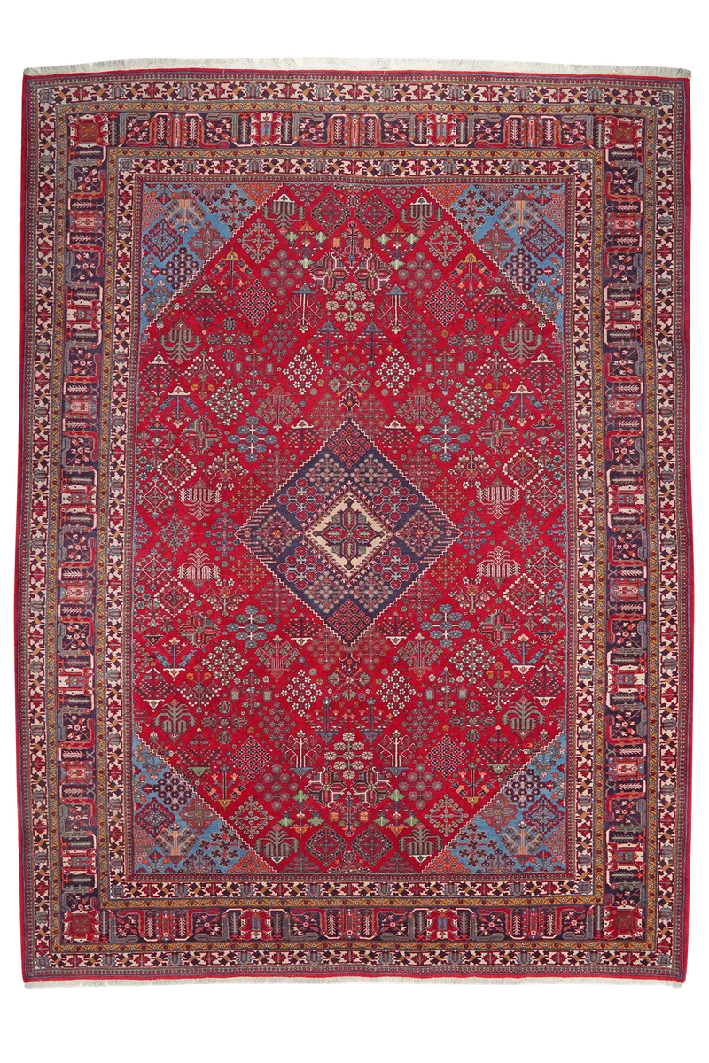Khosrowabad · Handgeknüpft – Rot, 368x274 cm