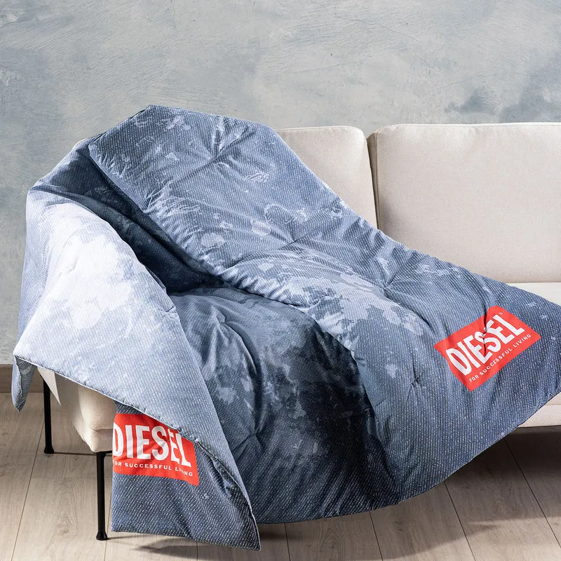 Plaid Denim Bleach in Percalle 150 gr/mq