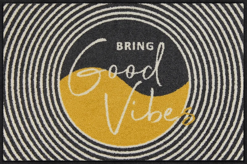 Fußmatte 50x75 Good Vibes grau
