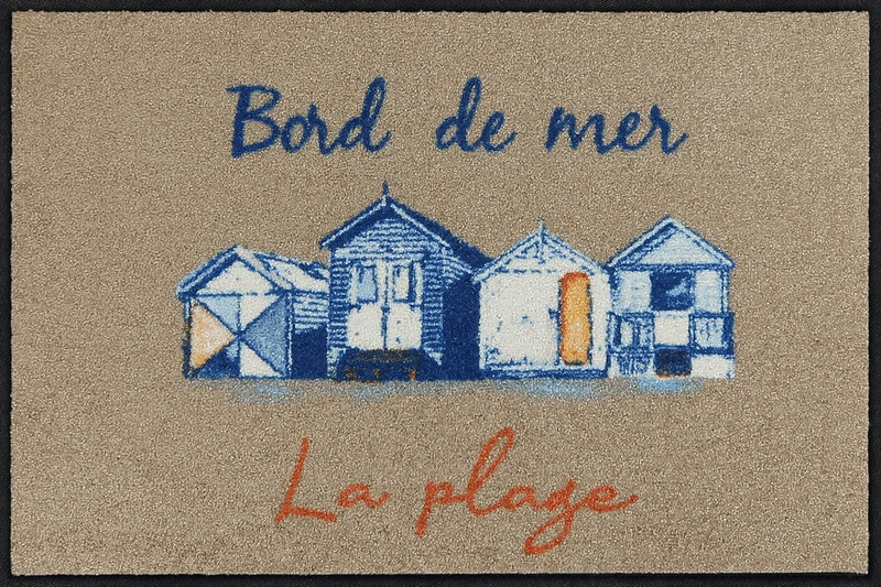 Fußmatte 50x75 Bord de Mer blau