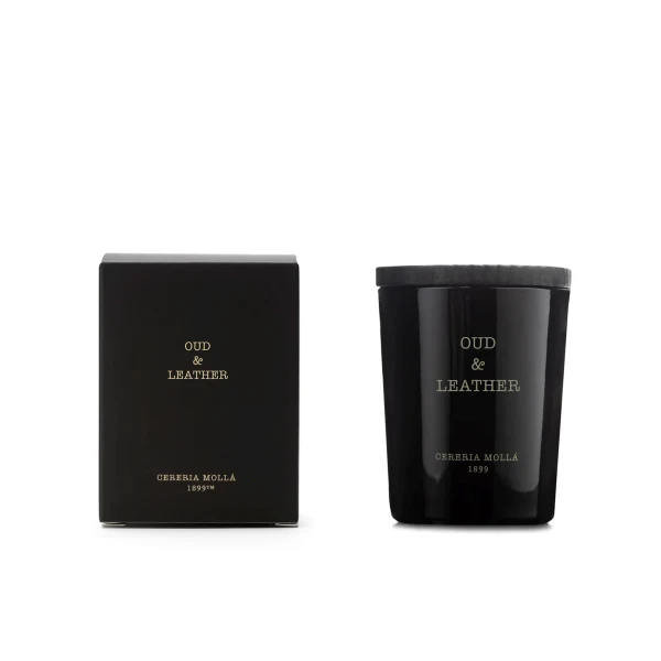 OUD & LEATHER – Duftkerze 230 g