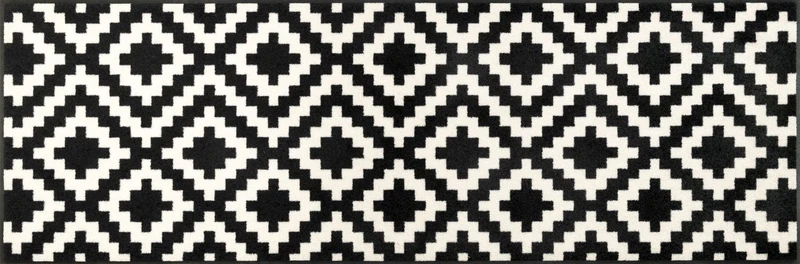 Teppichläufer 60x180 Kalmar schwarz