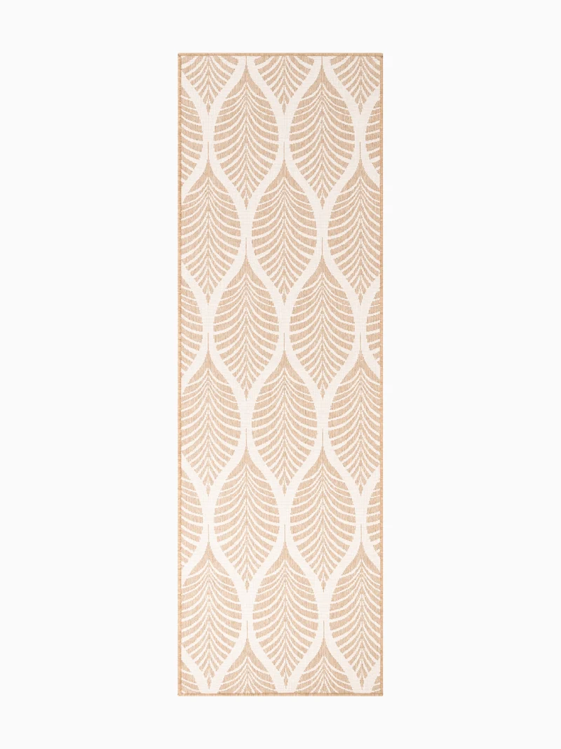 Outdoor Teppich Liora Beige Läufer