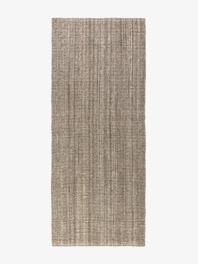 Juteteppich Jaipur Dunkelbeige Läufer