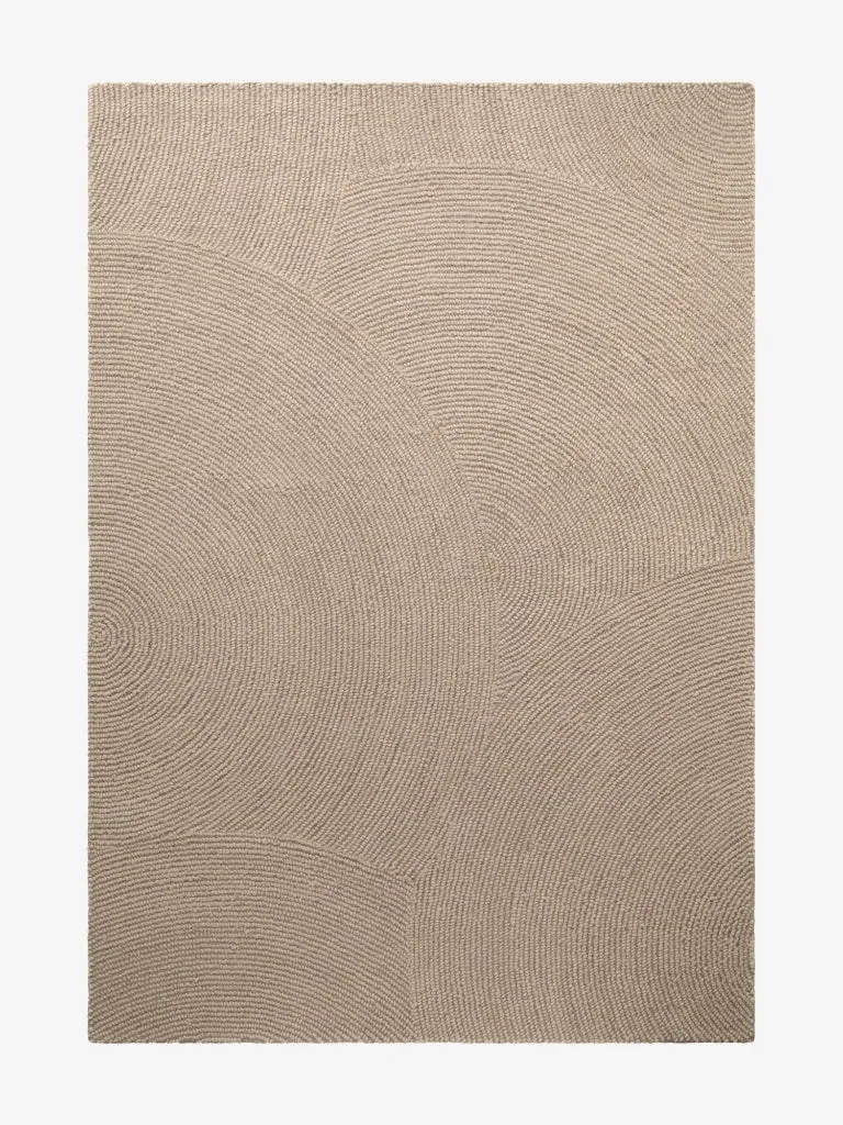 Wollteppich Calmio Beige