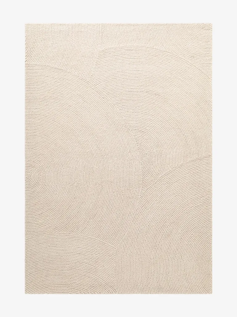Wollteppich Calmio Creme