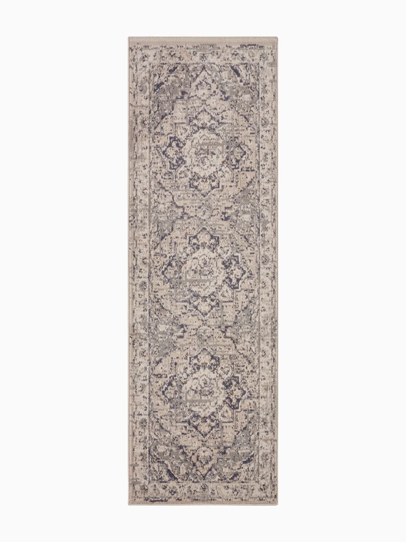 Vintage Teppich Terrain Beige Läufer