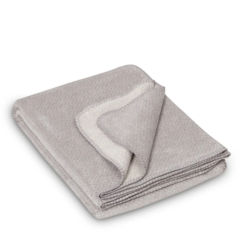Riema Germany Kuscheldecke EMMA - BIO-Baumwolldecke 150x200 cm - Grau
