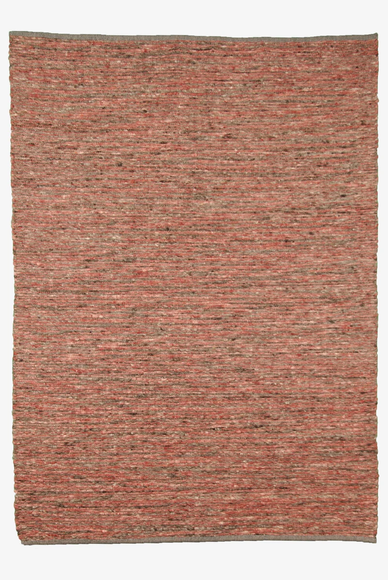 Handwebteppich Olbia Mesa SA - Orange, grau - 140 x 200 cm