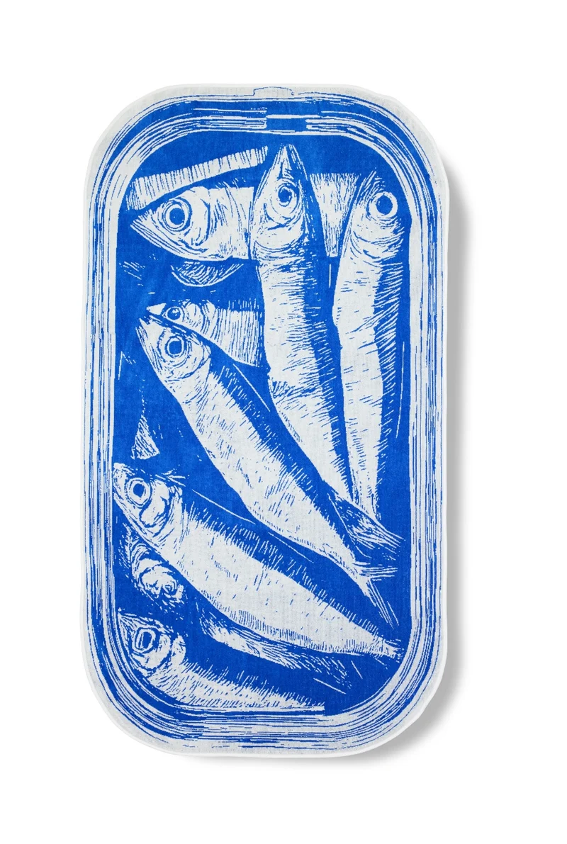 Beach Towel “Sardigna” by Dario Cortese - XL 100% Cotton