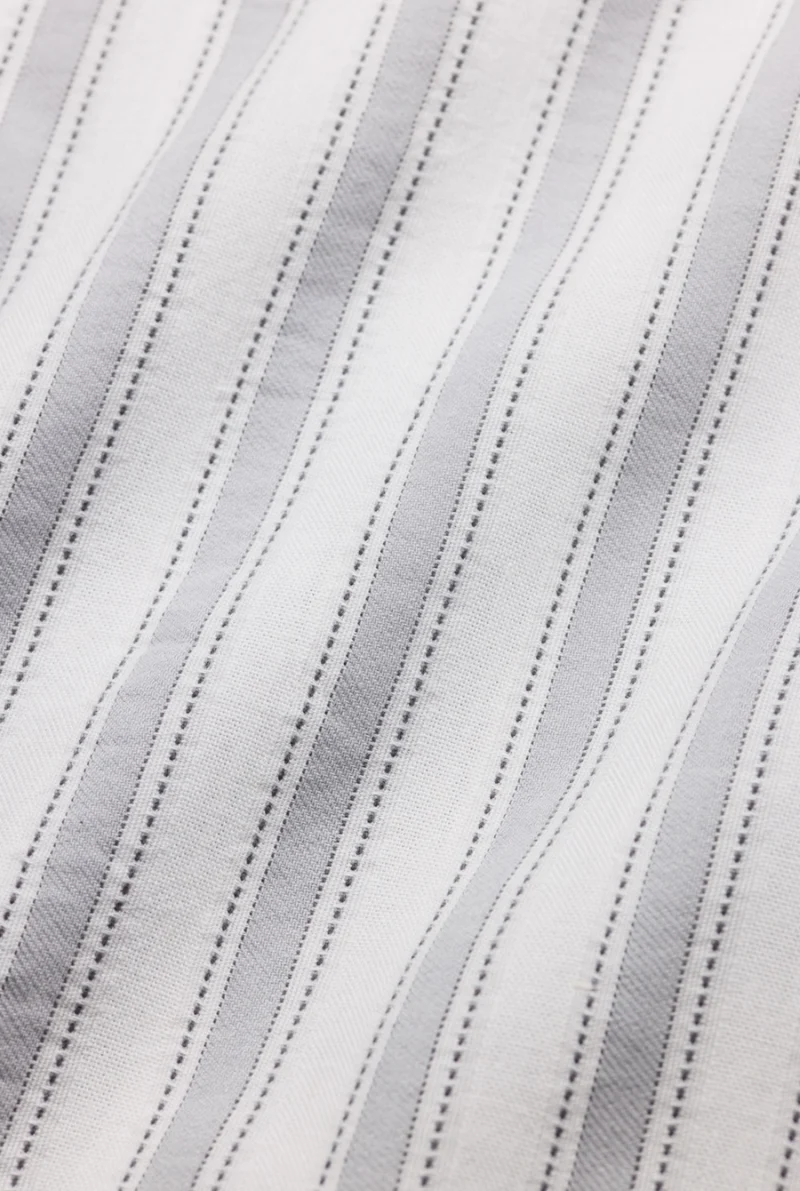 Cotton Bedding "Casa Mare" in San Marino Blue Stripe