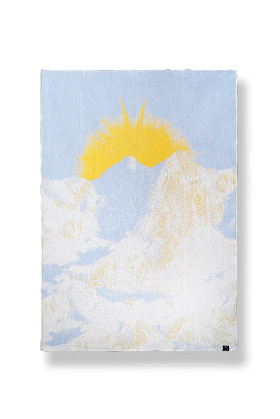 Wool Blanket "Piz Nair" by St Moritz x ZigZagZurich