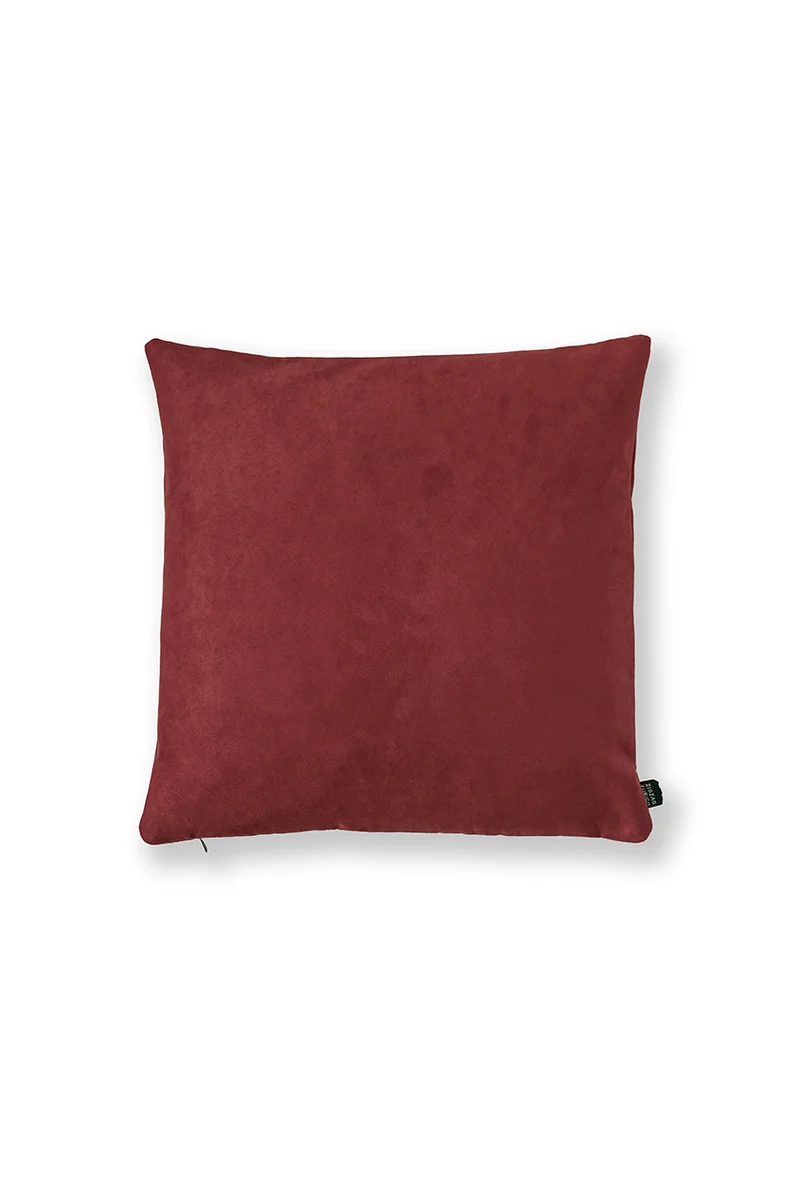 Microsuede Cushion Colour Bordeaux
